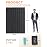 KingCamp Ultralight Camping Blanket, Packable Down Alternative Puffy Wearable Blankets Weatherproof Warm Package Quilt with Snap Buttons for Outdoor Hiking Travel Picnic Stadium (78.7 x 56.7, BLACK)