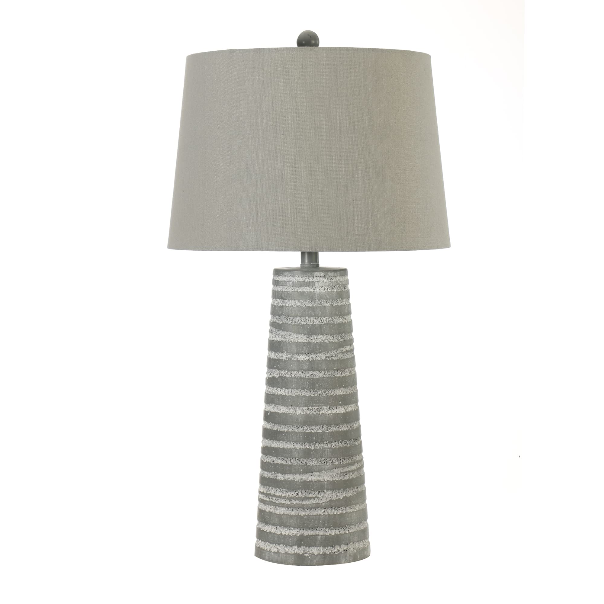 Cory Martin Fangio Lighting's 6299 28in Casual Grey Resin Table