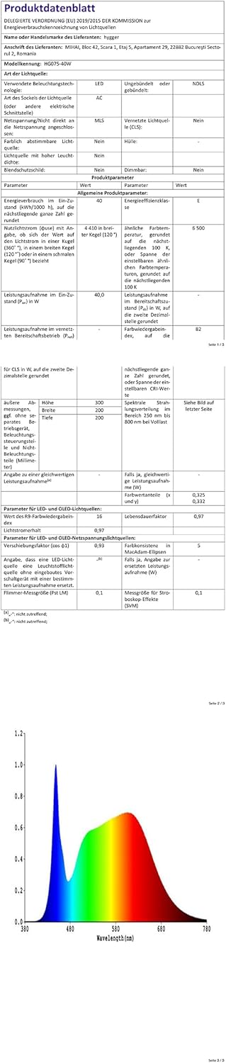hygger 40-W-Aquarium-LED-Licht, Vollspektrumbeleuchtung für Aquarien mit 24/7-Tag-Nacht-Zyklusmodus, automatischem Ein-/Aus-Timer, einstellbarer Helligkeit, 7 Farboptionen, für 91–106 cm große Süßwasseraquarien