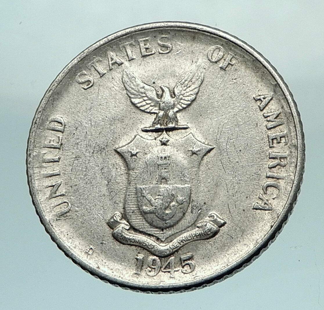Amazon.com: 1944 PH 1944 D PHILIPPINES Twenty Centavos United States coin  Good Uncertified : 藝術古董收藏