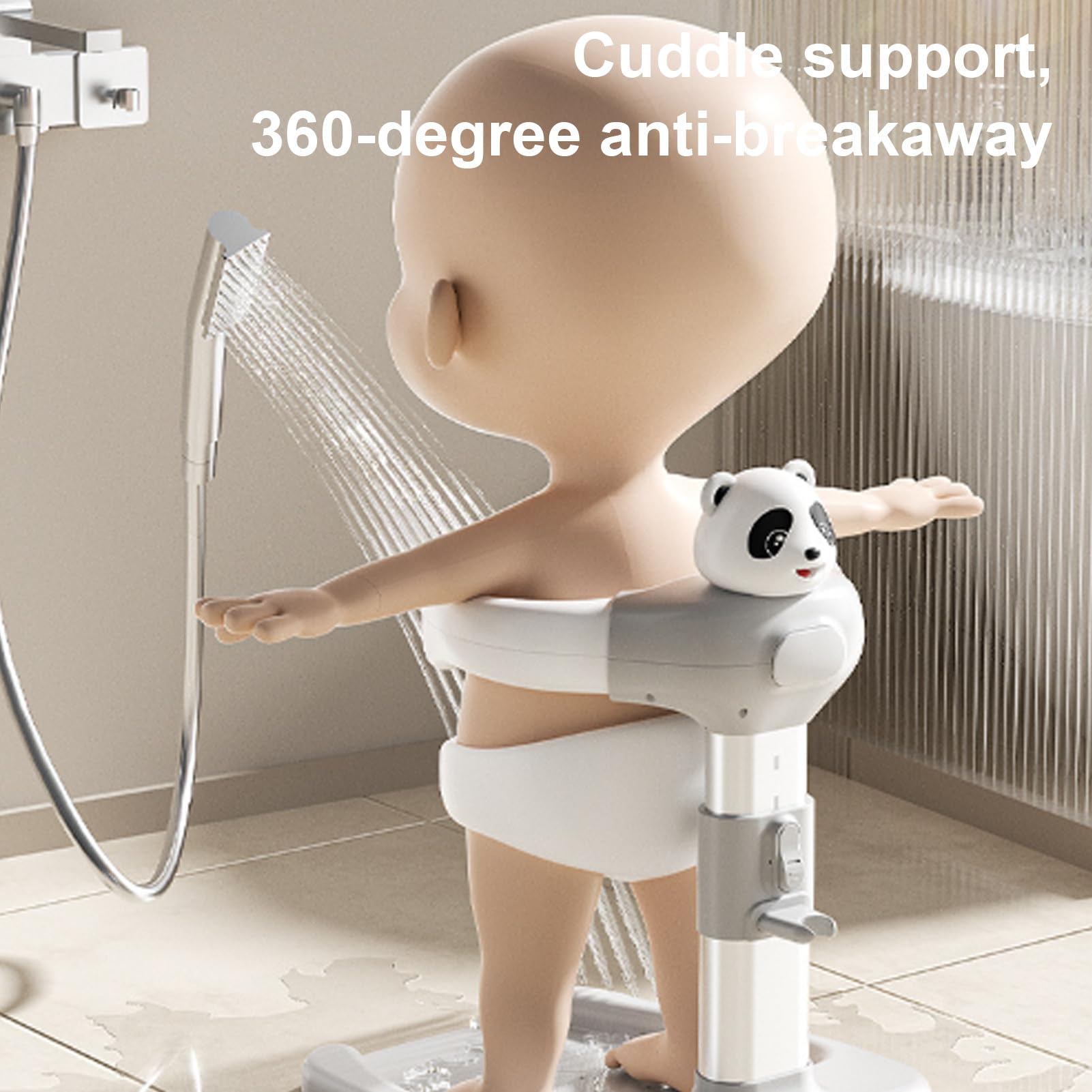 Supporto Doccia Per Bambino: Mensola Di Supporto Per Bagno Regolabile, Aiutante Portatile Paras Lavaggio Bambini, Aiuto Stabile Per I Bambini Piccoli, Supporti Di Base Antiscivolo | Organizer Da Bagno