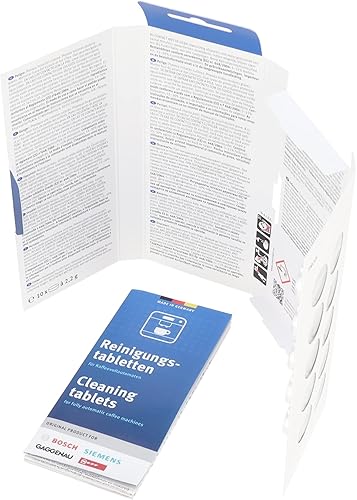 Miniatura 3 de Tabletas de limpieza, paquete de 20 unidades para adaptarse a la cafetera Bosch