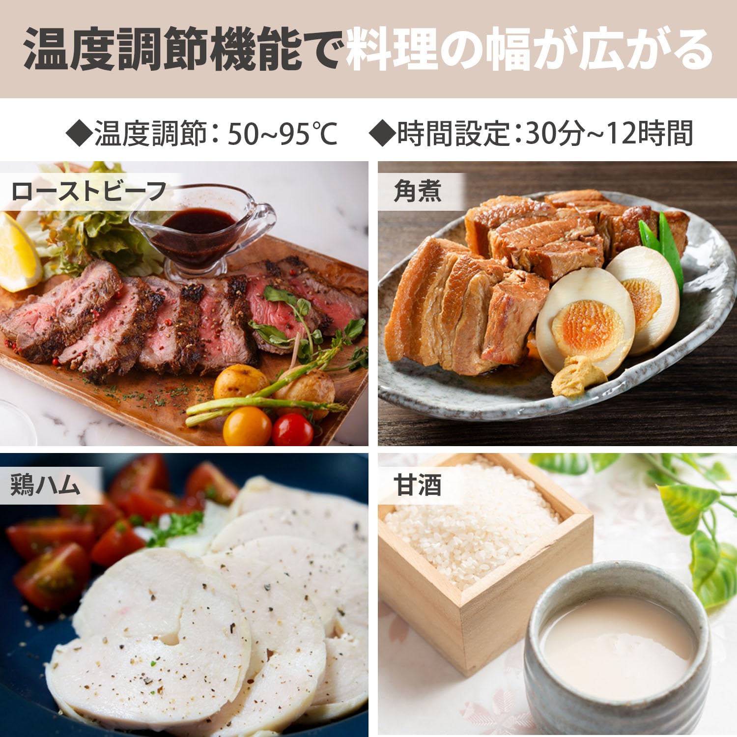 Amazon | [山善] 炊飯器 一人暮らし 5.5合 IH 温度調理 選べるかたさ