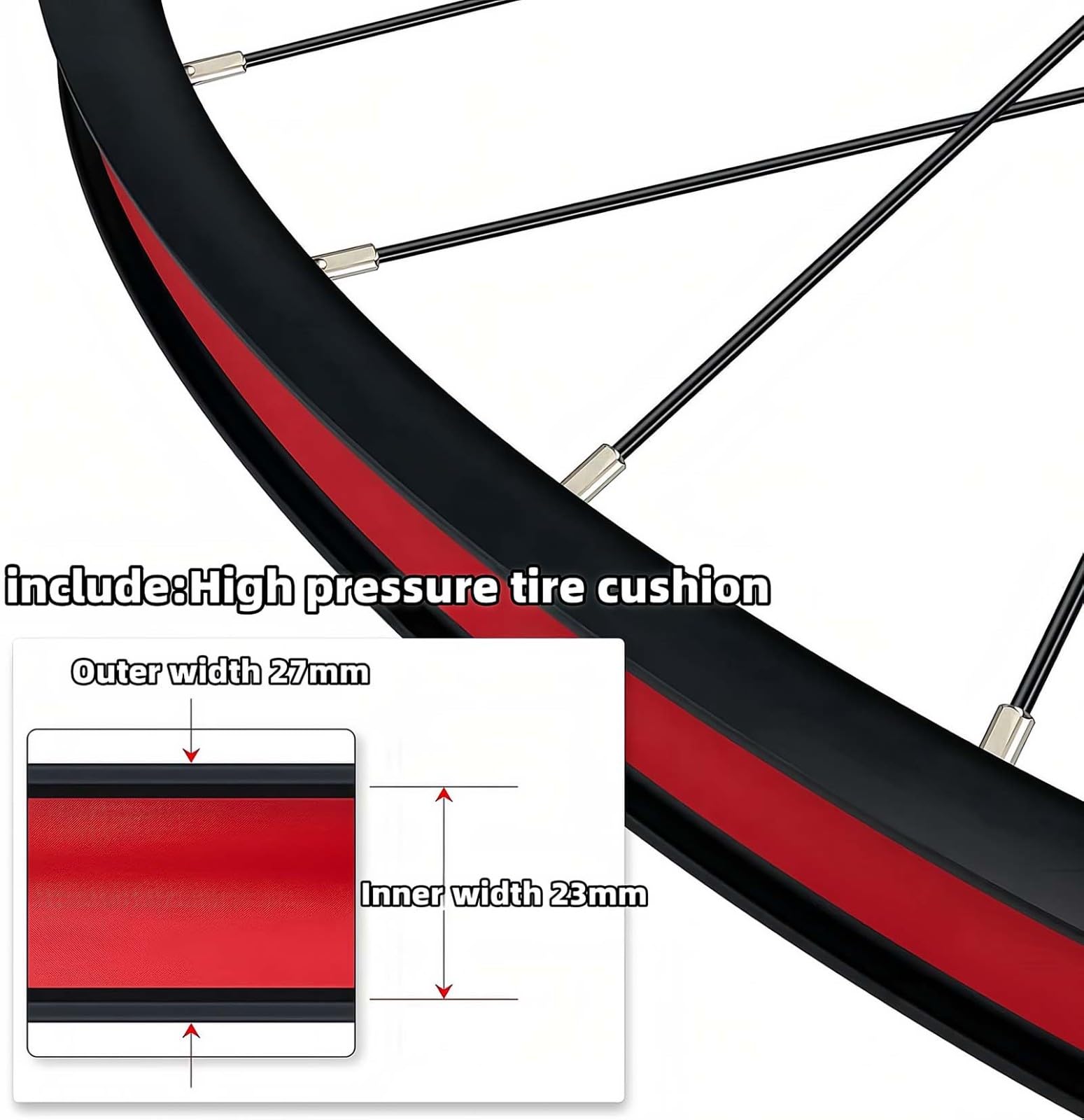Fahrradräder 26'' 27,5'' 29'' 15 x 110 mm/12 x 148 mm Steckachse, Scheibenbremse, doppelwandige Aluminiumfelgen, 32-Loch-Naben für 8-13-fach Kassette (Nero-29in)