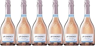 JP Chenet - Free Sparkling Pinot Noir Vin rosé pétillant sans alcool - Sans arômes ajoutés, goût authentique - Origine : France (6 x 0.75 L)