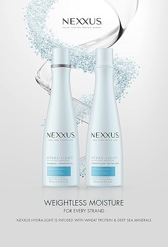 Miniatura 6 de Nexxus Champú y acondicionador Hydra-Light 2 unidades para el sistema de cuidado del cabello graso formulado con mezcla de proteinfusion 13.5 oz