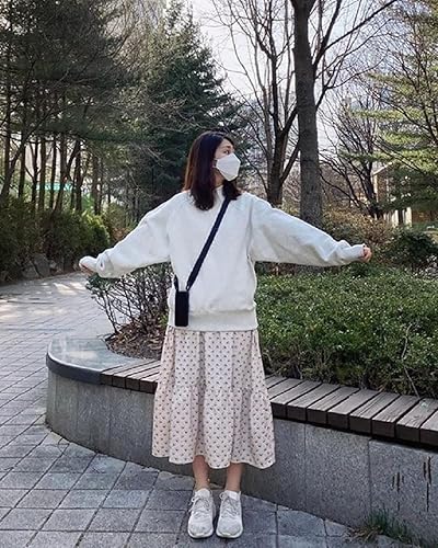 Miniatura 6 de Compatible con iPhone 12 Pro Max, funda cruzada para teléfono con cordón, bonita funda de silicona suave con correa ajustable para el hombro,