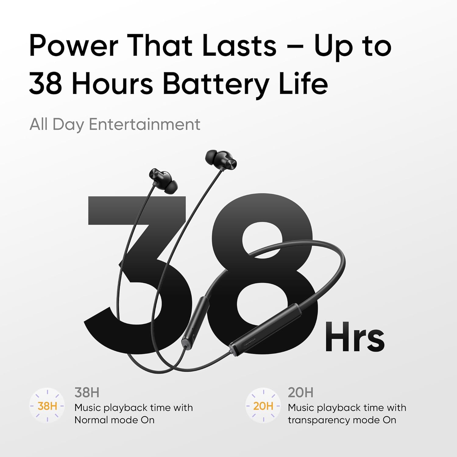 ريلمي سماعات اذن لاسلكية 5 ايه ان سي من بادز مع خاصية الغاء ال... - view 4