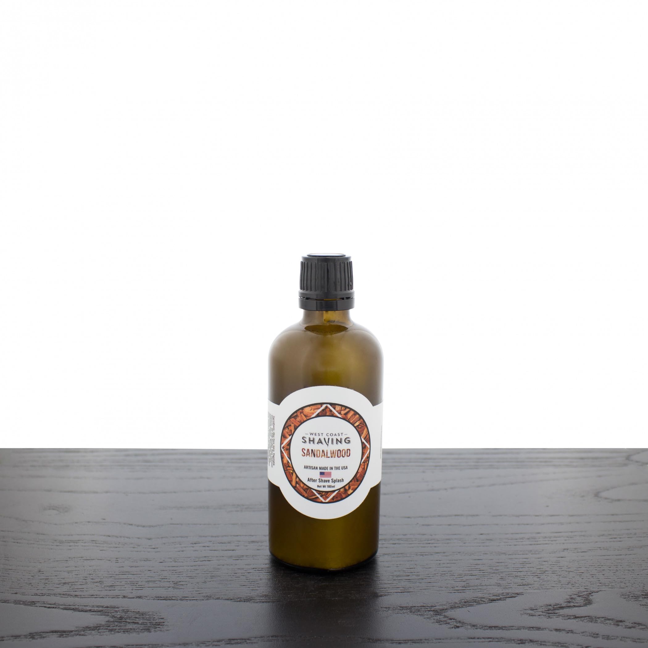 West Coast Shaving Sandalwood After Shave Splash, Skin Nourishing, 100 ml