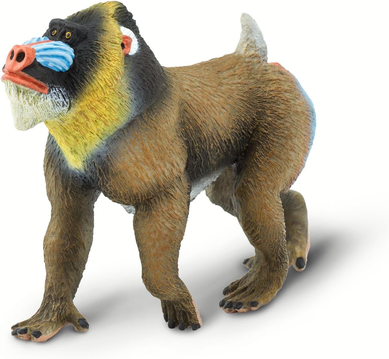 Safari Ltd. Mandrill - Realistic 3.75" Baboon Figure - Educational Toy for Boys, Girls, and Kids Ages 3+