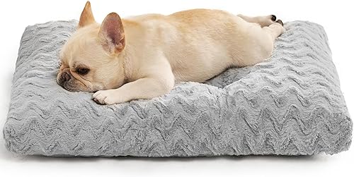 Miniatura 26 de EHEYCIGA Cama reversible para perro, lavable, cómoda y esponjosa para perros y gatos, de tamaño mediano, lavable a máquina, 29 x 21 x 3 pulgadas,