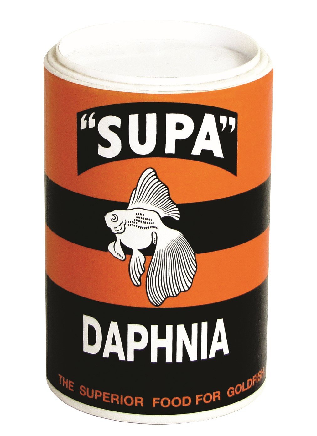 Supa Large Daphnia Fish Food Drum, 125 Ml, Pack Of 4, High In Protein, Nutritious Natural Aquarium Fish Food,