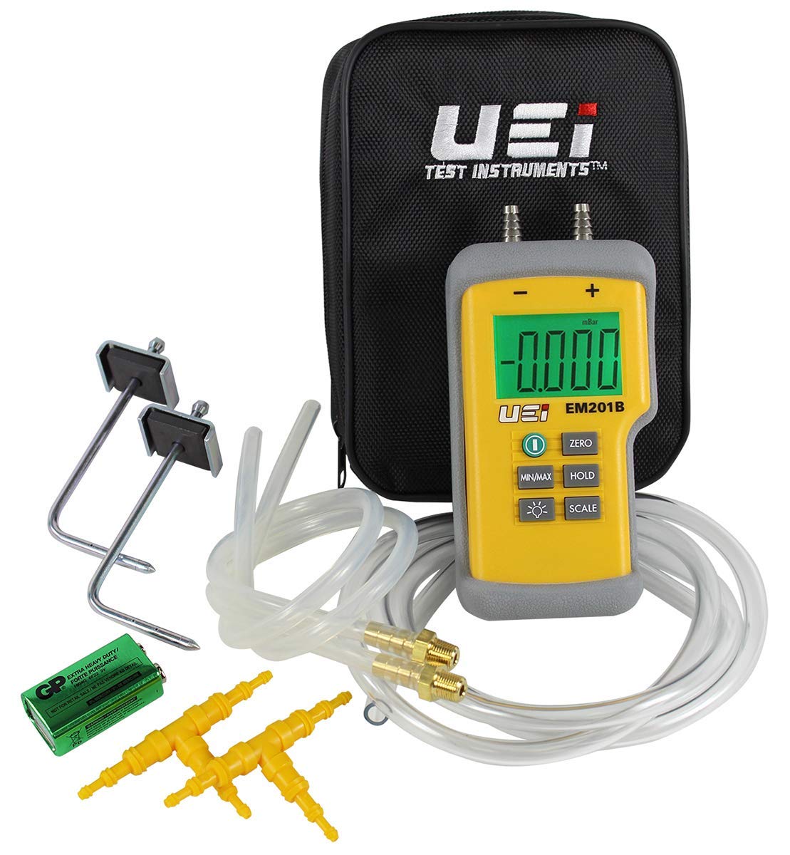 UEi Test Instruments Em201Spkit Static Pressure Kit (Pack of 1)