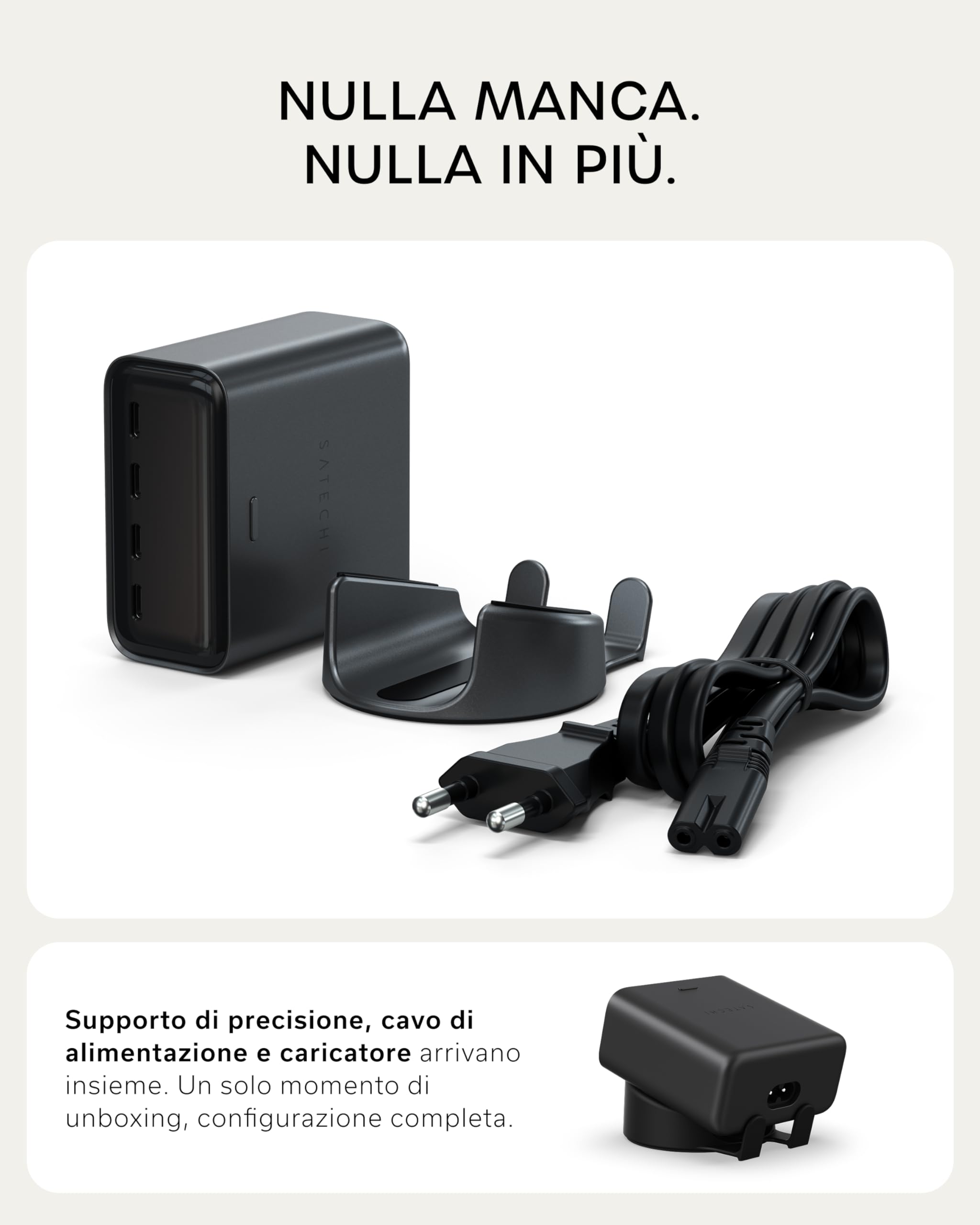 SATECHI ChargeView Caricatore GaN 140W — immagine 14 di 16