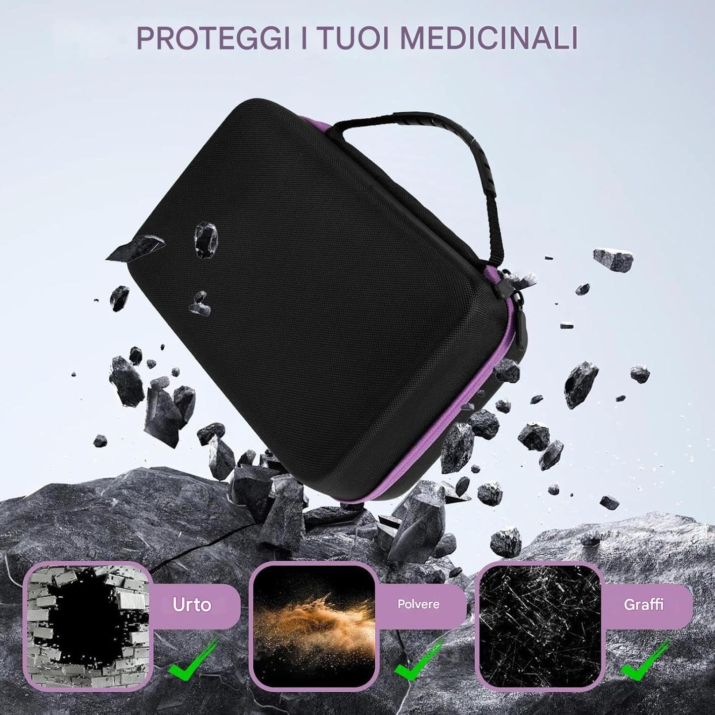 Portapillole Settimanale dispenser giornaliero farmaci gestione | Portapillole Giornaliero 31 Giorni Per Integratore Quotidiano Di Olio Di Pesce, Custodia Gestione, Bor