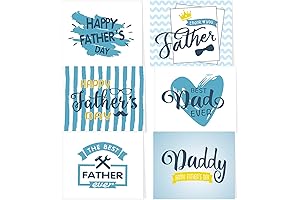 Variety-Packed Personalized Fathers Day Cards