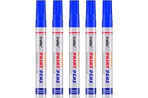 Blue Paint Markers, Your Everlasting Companion for Creative Expression