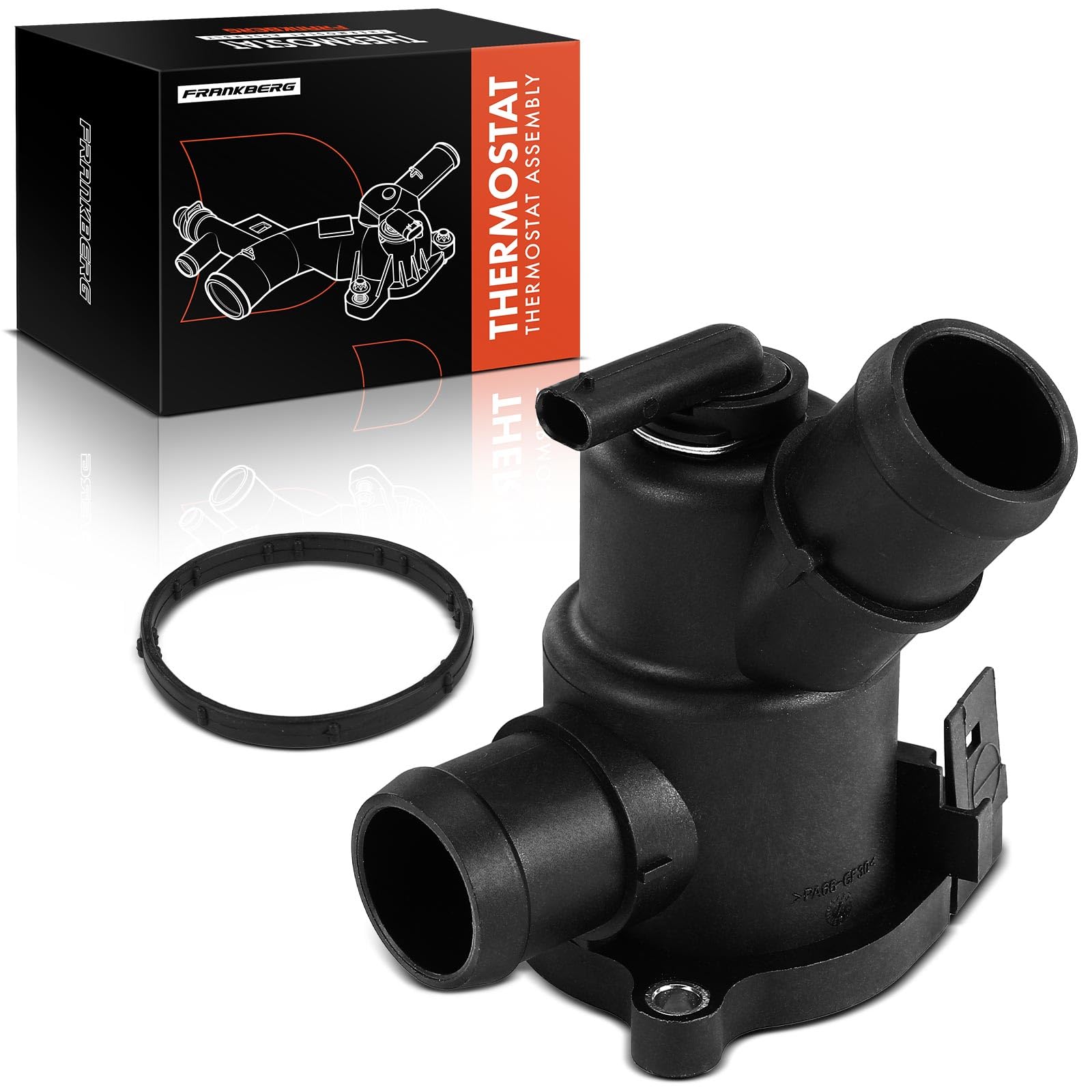Frankberg Termostato A6512000715 | Compatibile con: Classe A W176, CLA Shooting Brake X117, CLA Coupé C117, Classe B W242 W246, Classe GLA X156
