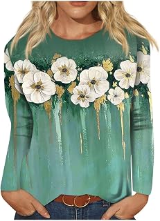 Woman Shirt Push Button Relaxing Weak Long Sleeve Weddings Tunics Blended Clubby Scoop Neck