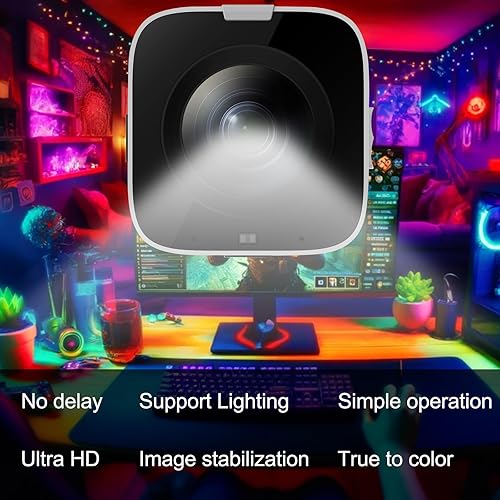 Miniatura 6 de Cámara de caja, cámaras Bullet 20X, sistema de cámara 4K con micrófono USB/SDI con botones de operación, soporta control remoto infrarrojo y control