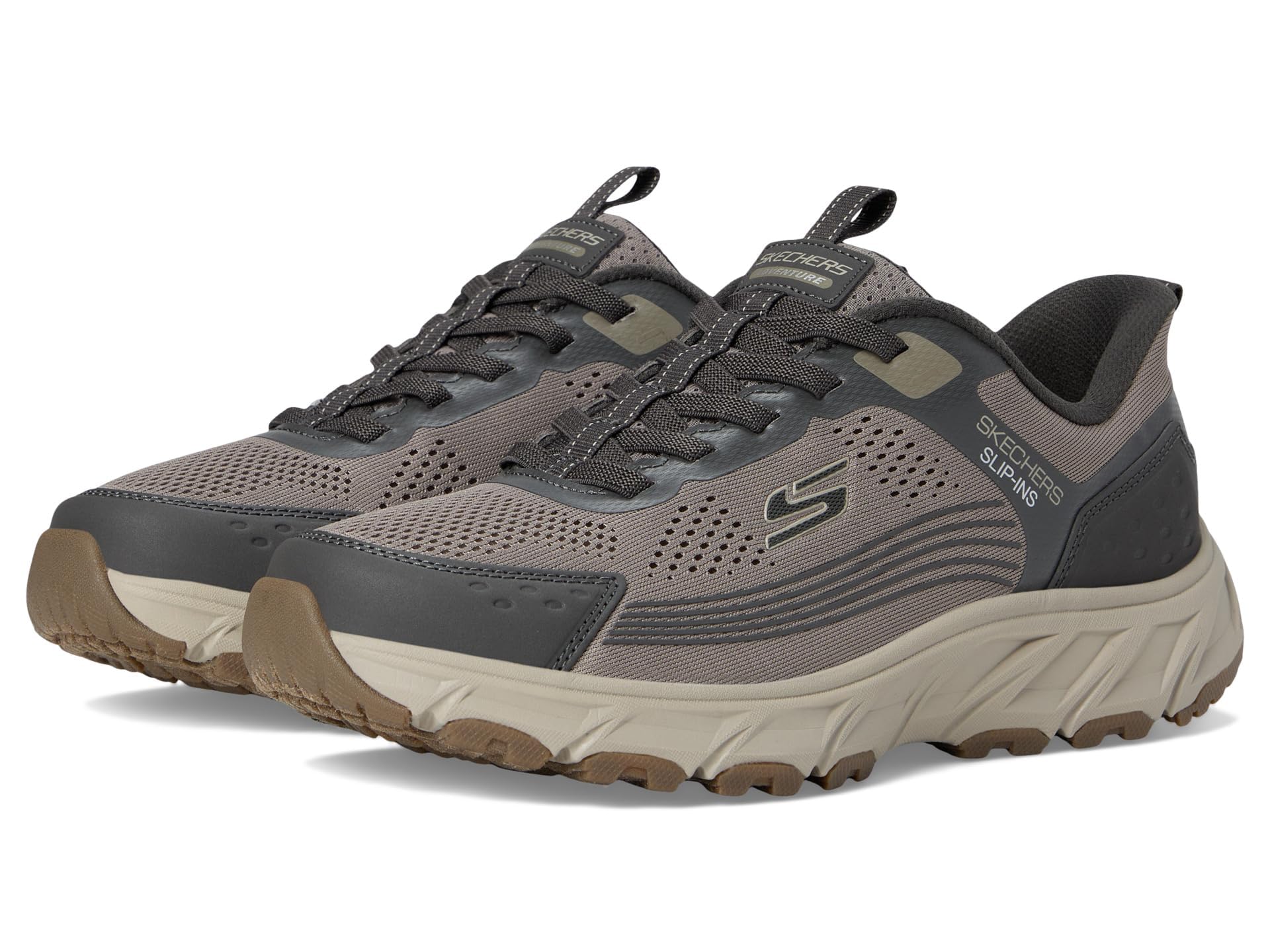 Skechers Hillcrest 2.0 mens Shoes 44 EU DARK TAUPE