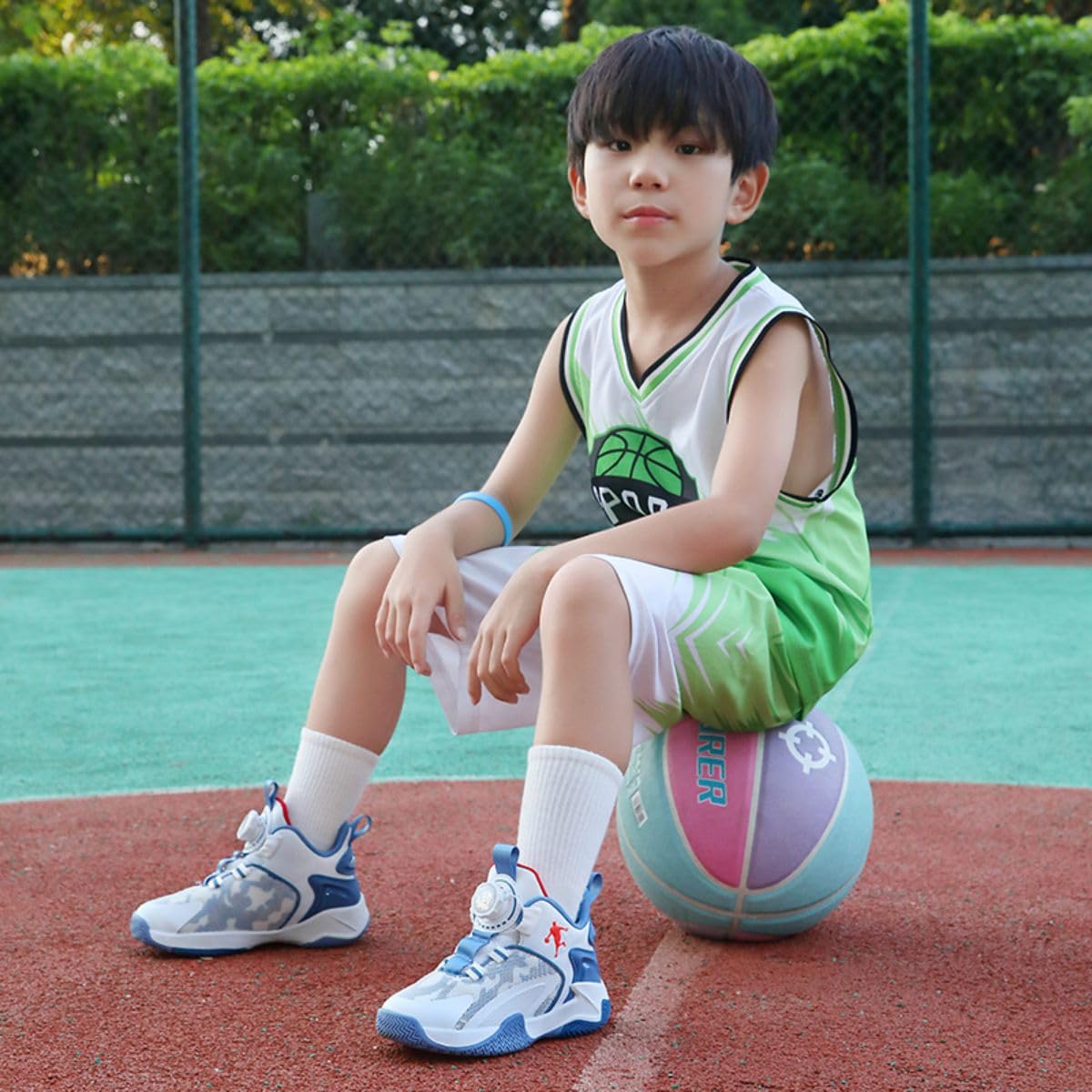Calzado de Baloncesto para niños Calzado Deportivo para niños Calzado de Baloncesto para niñas Zapatillas de Baloncesto Tenis cómodos Zapatillas para Correr