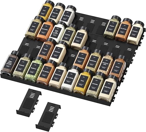 Lifewit Rangement d'Épices pour Cuisine, 36 Pièces Sans B…