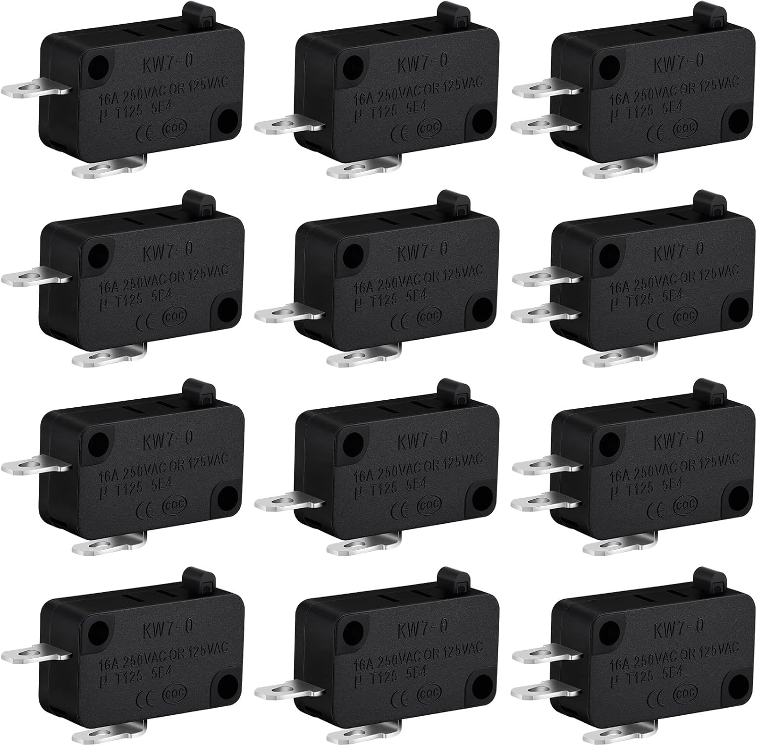 Weewooday 6 Pcs Microwave Oven Door Switch Replacement Part W10269458 W10727360 W10269460 Szm-v16-fc-61 Szm-v16-fc-62 Szm-v16-fc-63, Compatible with Most Microwave Ovens Weewooday 6 Pcs Microwave Oven Door Switch Replacement Part W10269458 W10727360 W10269460 Szm-v16-fc-61 Szm-v16-fc-62 Szm-v16-fc-63, Compatible with Most Microwave Ovens