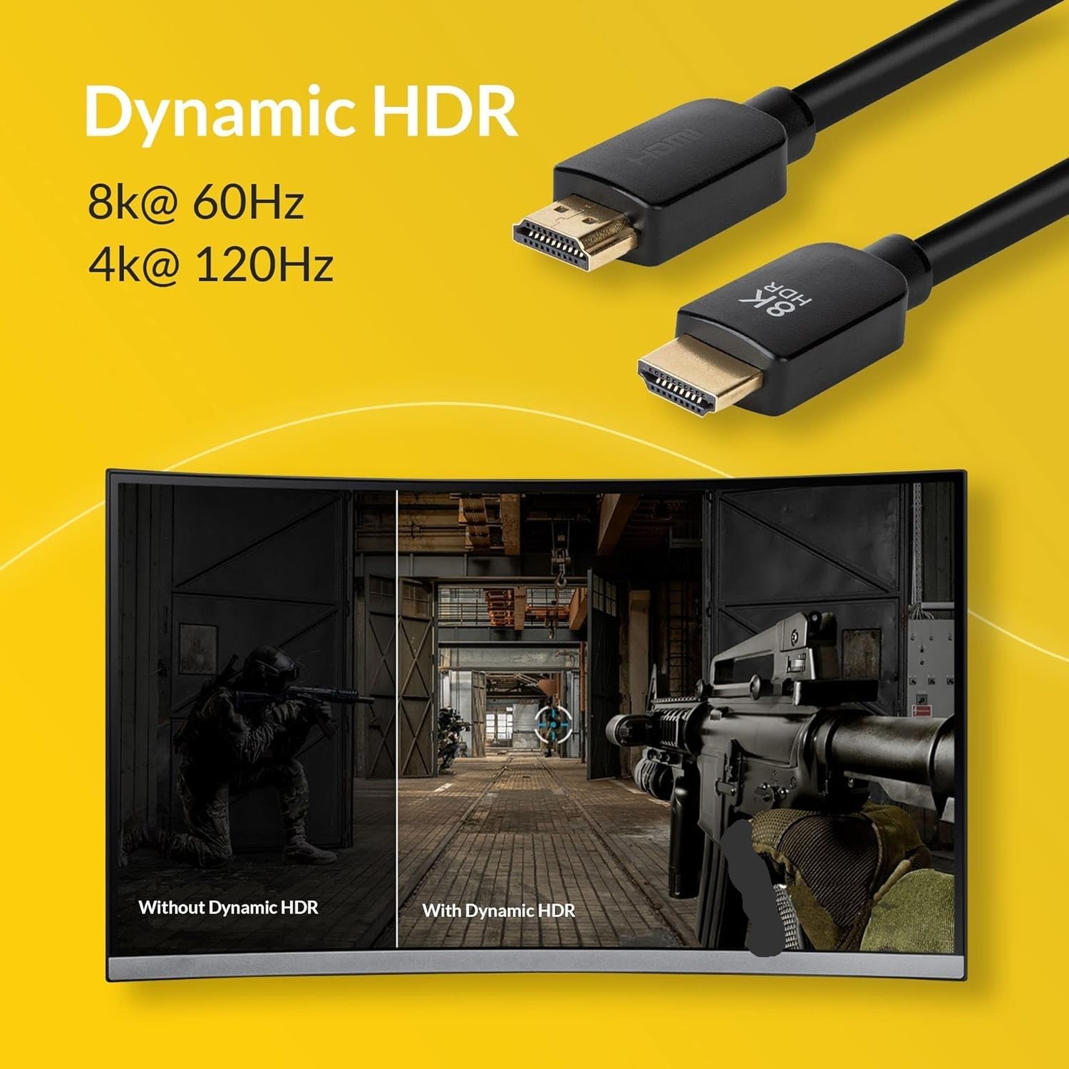 Amazon.com: BRENDAZ 8K HDMI to HDMI Cable 2.1, 48Gbps Ultra High