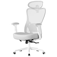 SONGMICS Sedia da Ufficio Ergonomica, Sedia da Scrivania Computer