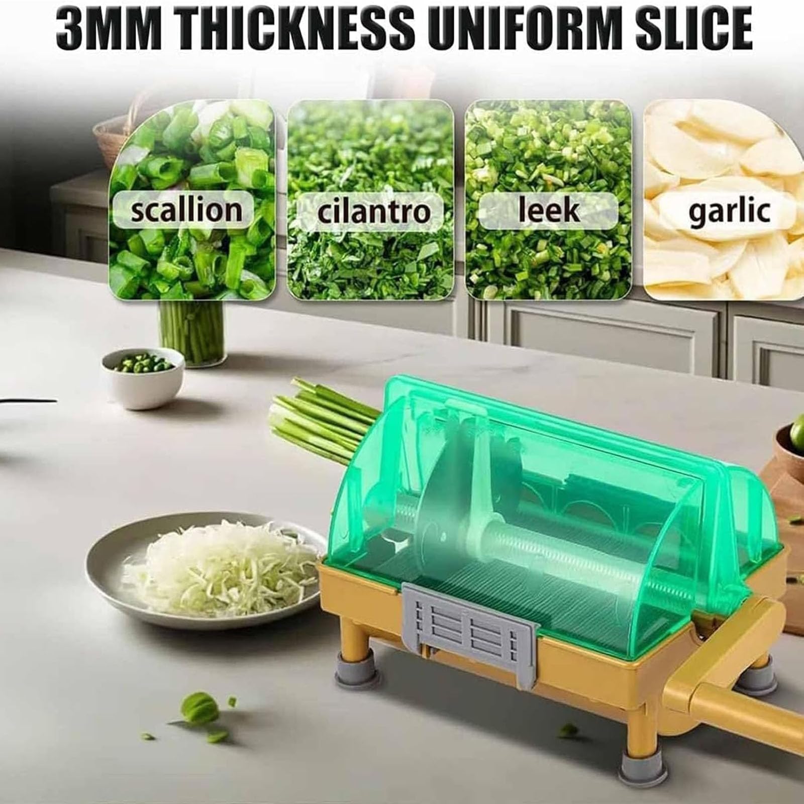 Affettatrice Manuale Professionale Per Cipollotti, Ideale Per Ristoranti E Locali, Con Capacità Di 0,5 Kg Per Utilizzo Singolo, Taglio Uniforme. Perfetta Per Chioschi Alimentari, Negozi Di