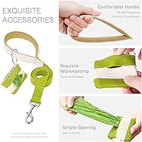 Vista 43 de No Pull Dog Harness and Leash Set, Step in Dog Halter Harness with Poop Bag Holder, Adjustable Lightweight Cotton Straps Suitable for Small Medium