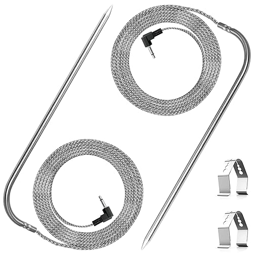 Sonda de temperatura para parrillas de pellets Pit Boss para fumadores, sondas de carne de temperatura, accesorios de parrilla de repuesto, enchufe