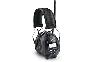 WALKER'S Razor Digital Muffs with High-Fidelity AM/FM Radio