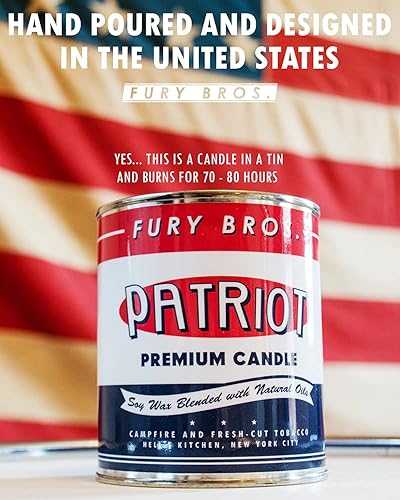 Miniatura 6 de Velas prémium de una pinta de larga duración para hombres, diseño de lata de aceite inspirado en la vendimia, Betty, rosa roja, jazmín, cedro y