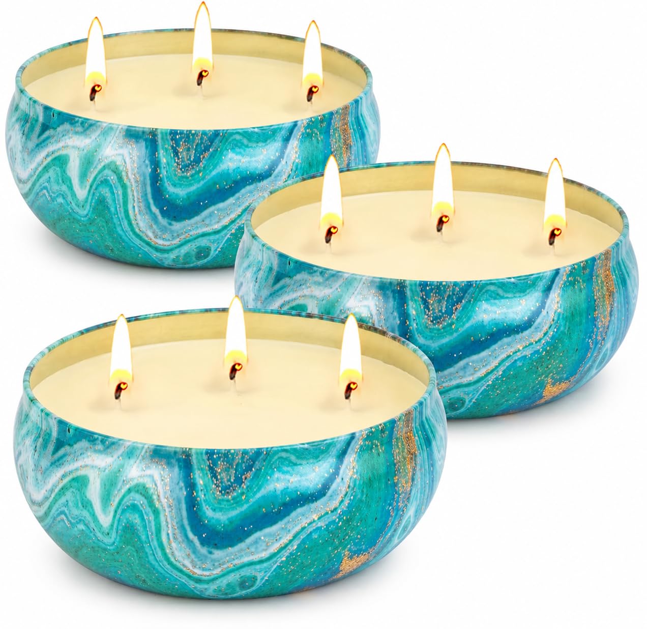 OFUN 3-Pack Citronella Candles