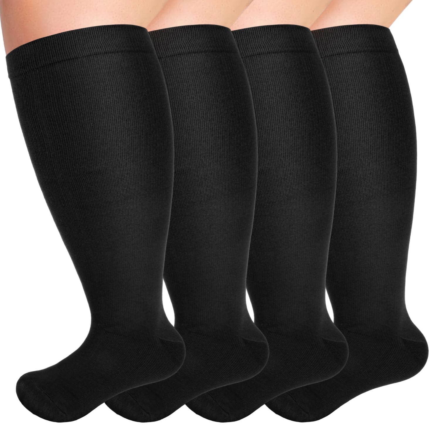 Calzini Compressione Graduata Oversize Calze Compressione Graduata Uomo Donna Calze Contenitive per Gravidanza,Viaggi In Aereo. Stile