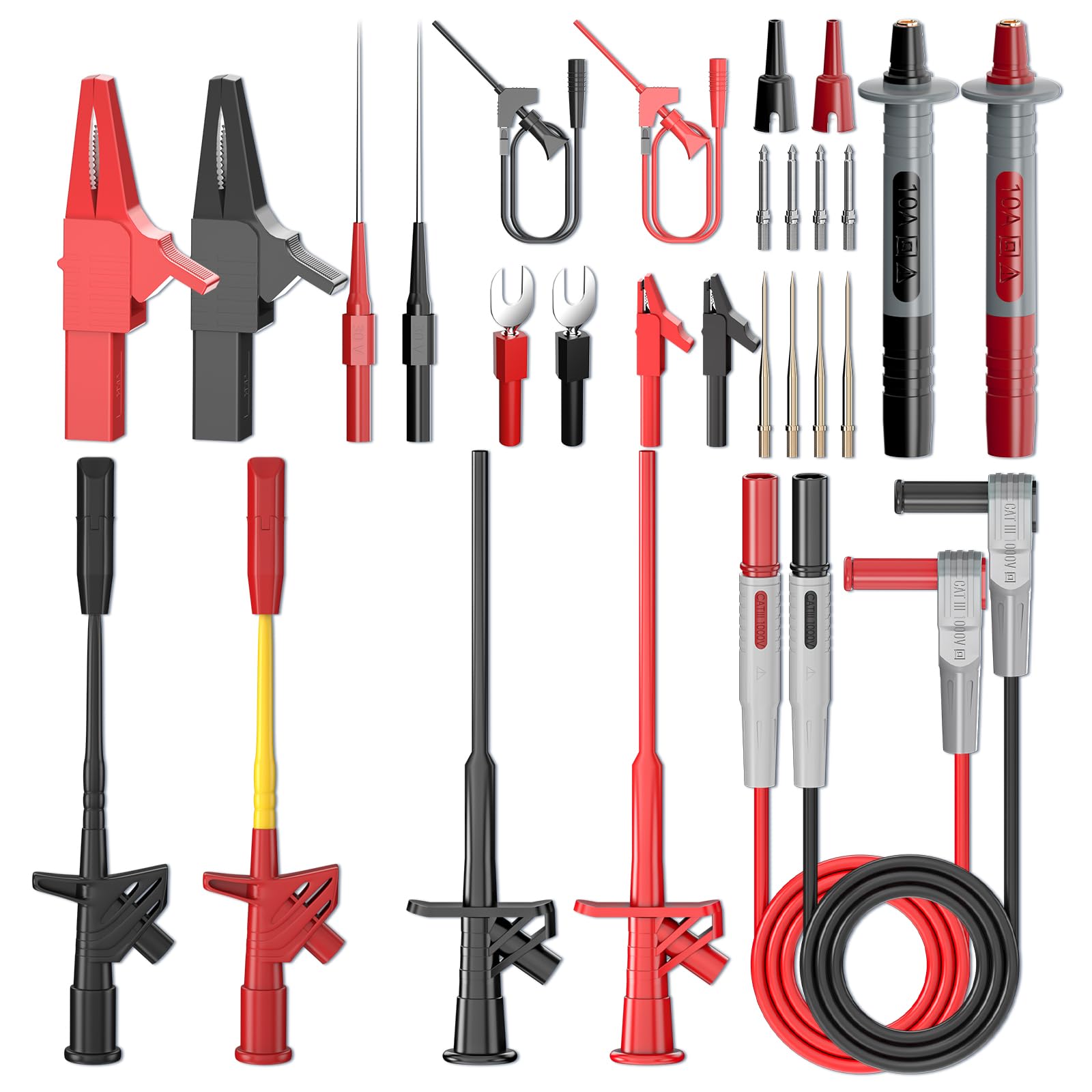 Goupchn 33PCS Multimeter Test Leads Kit for Digital Electrical Testing — Amazon image 7