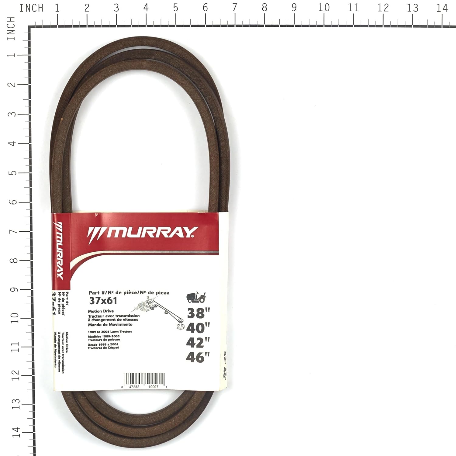 Murray 37x61MA Drive Belt for Lawn Mowers