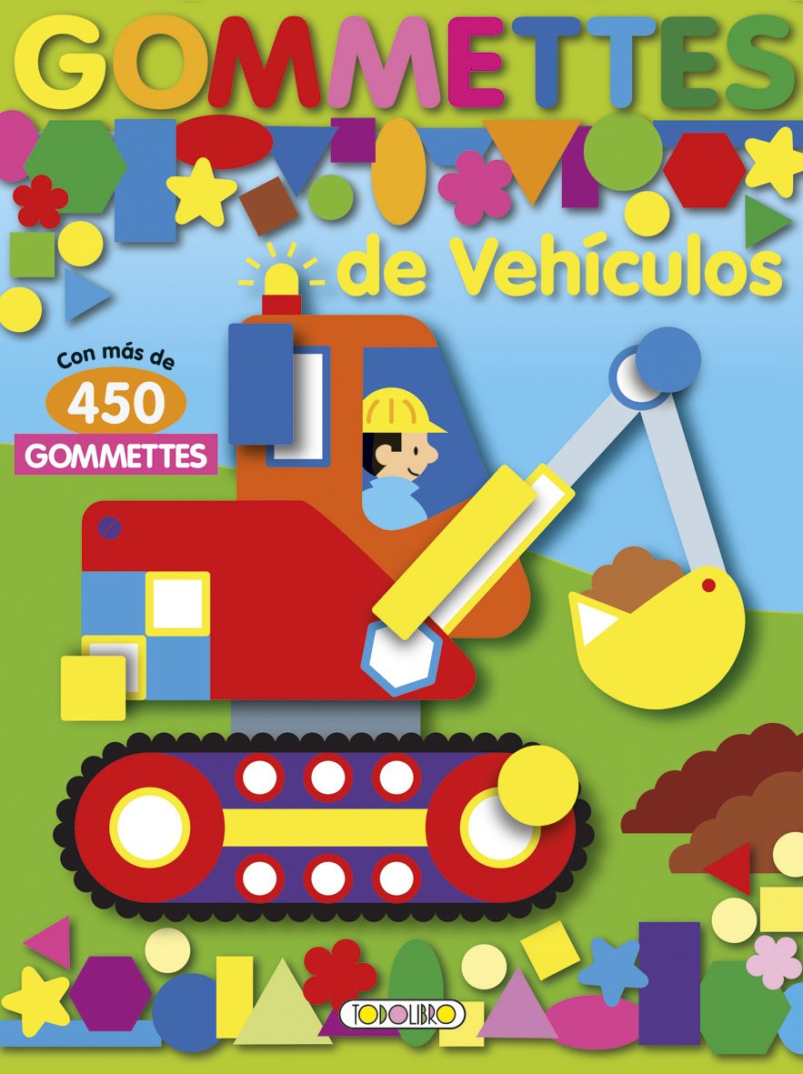 Vehiculos(gommettes) Meafeng Pegatinas para Niños 600+, 24pcs Pegatinas Infantiles 3D Puffy Stickers, Aplicable Gratificantes Regalos Scrapbooking, Que Incluyen Automóviles,Animales, Números, Frutas, Letras, Vida Marina