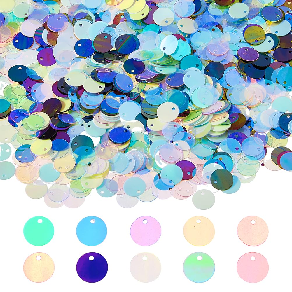 Paillettes pour loisirs créatifs et broderie de boucles d'oreilles fait main