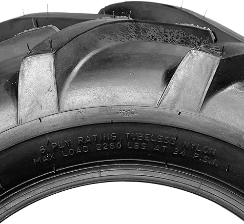 Miniatura 4 de AutoForever Neumáticos para tractores agrícolas, 2 unidades, para cortacéspedes, montajes, tractores de jardín, carrito de golf, sin cámara, 6PR