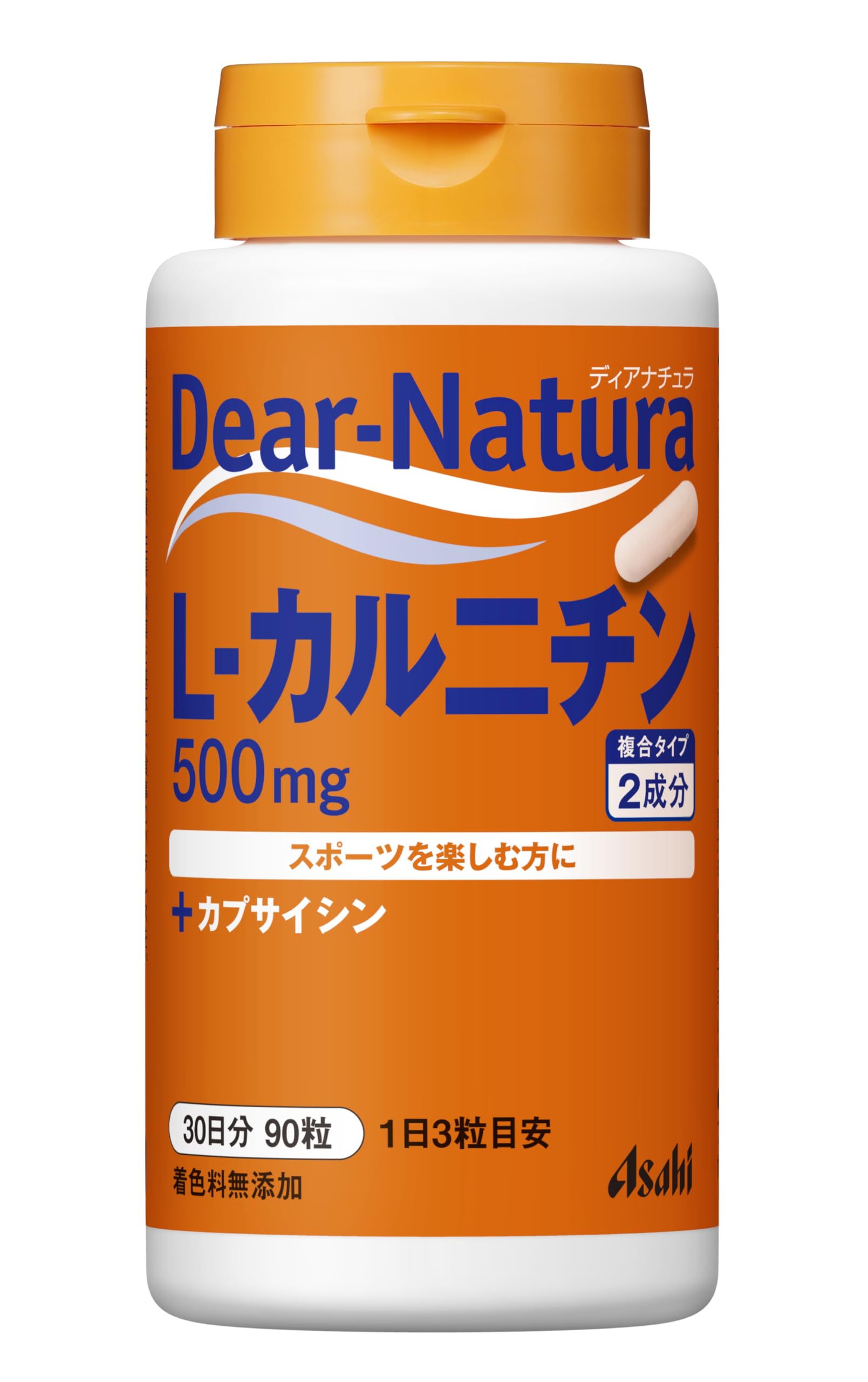 ディアナチュラ L-カルニチン 90粒 (30日分) アサヒ サプリ Dear-…