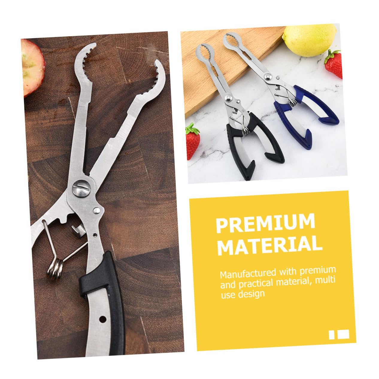 STOBAZA Scissor Fruit Core Handheld Plier Multi-use for Cherry and Small Fruits Easy to Clean