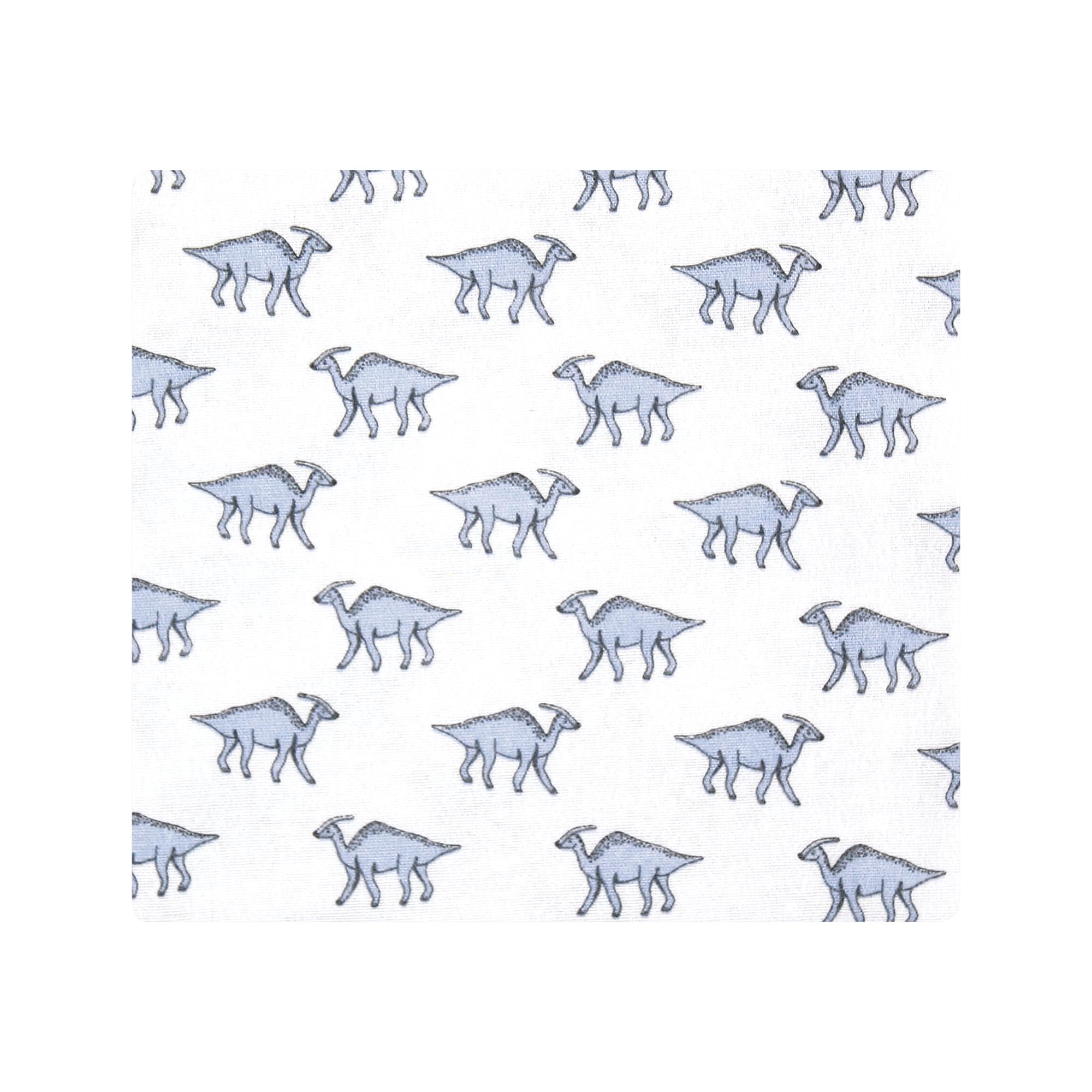 Hudson Baby Paquete de mantas unisex de franela de algodón para bebés, Boy Dino World, talla única