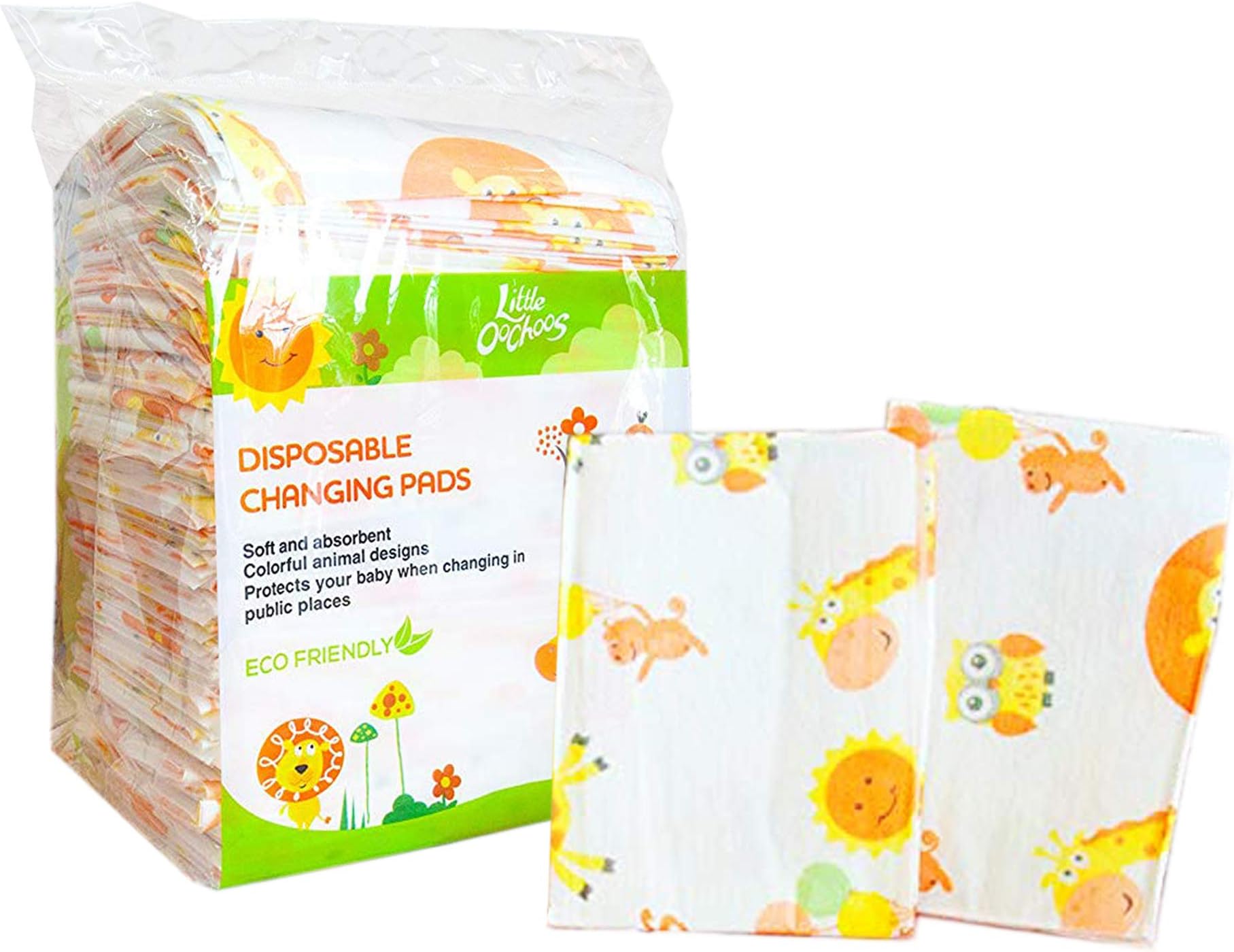30 Large Disposable Changing Pads Mats Sanitary Baby Infant Toddler Diaper Liners Covers for Travel Changing Station Tables. Soft and Waterproof. Buy Now!