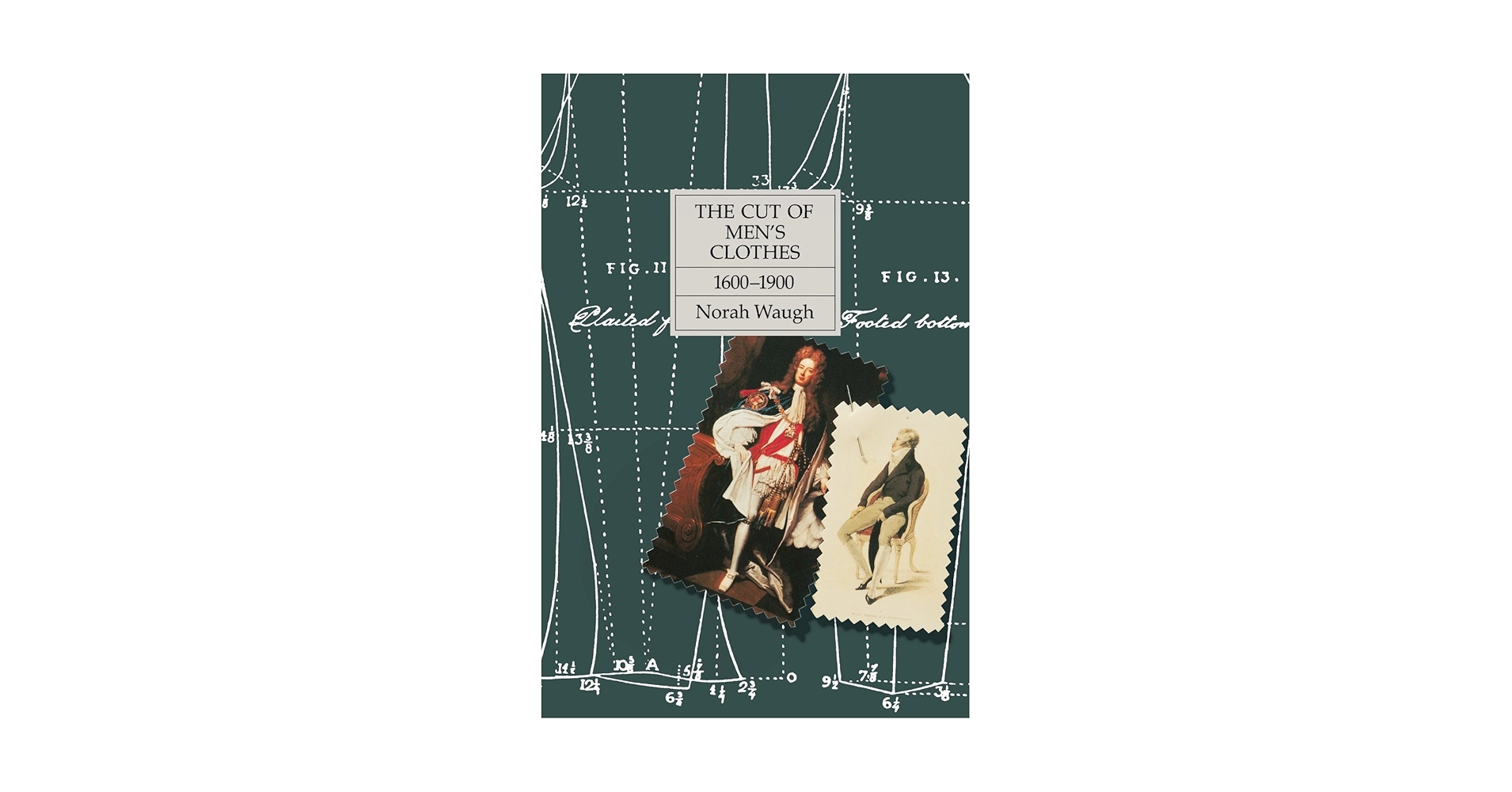 洋書 The Cut of Men's Clothes 1600-1900 The Cut of Men's Clothes: 1600-1900 by Norah Waugh - Vintage