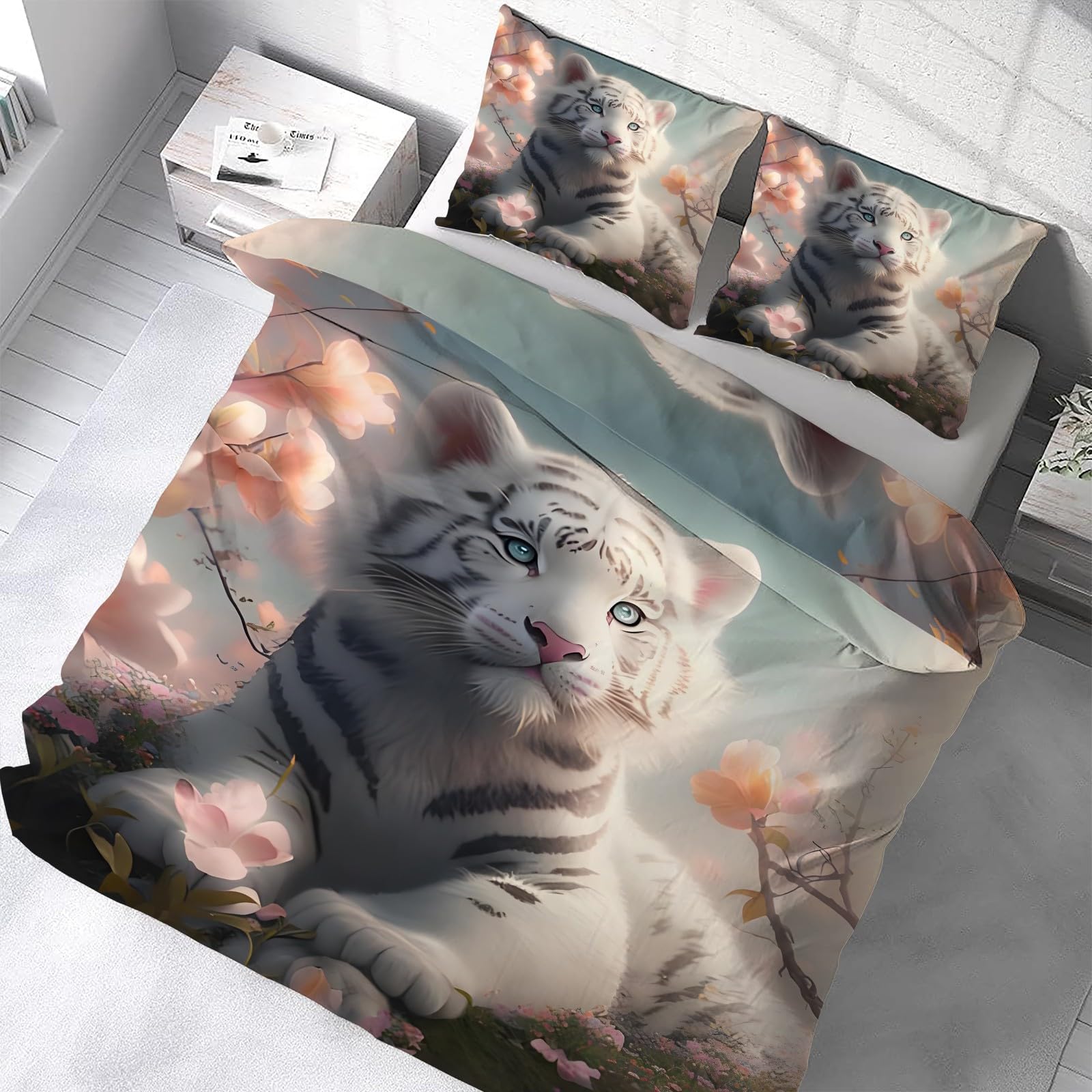 Housse de couette 200x200 cm douce pour éviter la transpiration nocturne