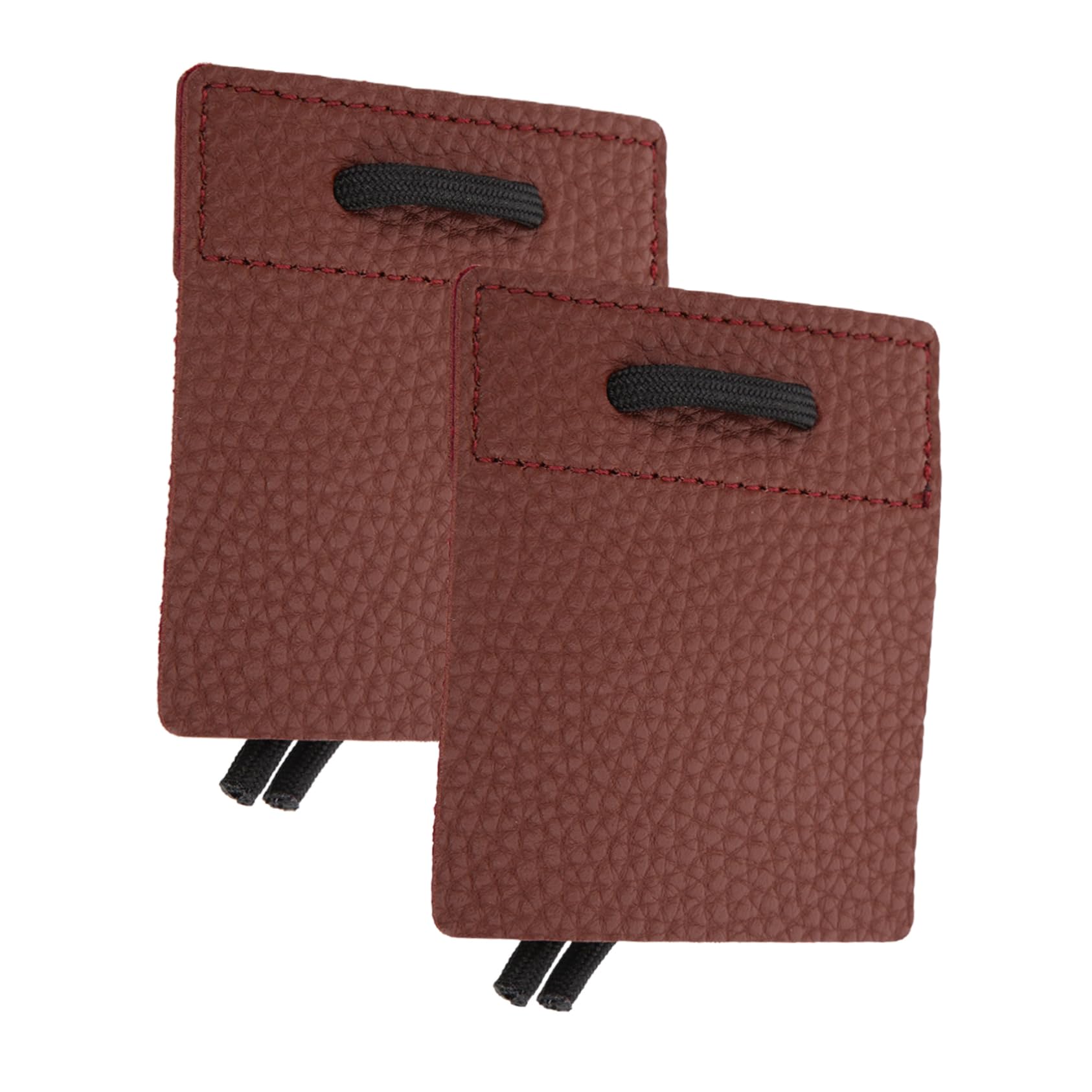 Anneome 3sets Double Layer Pu Leather Archery Finger Tab Right Hand Split Design Arrow Archery Accessories 2pcs*3