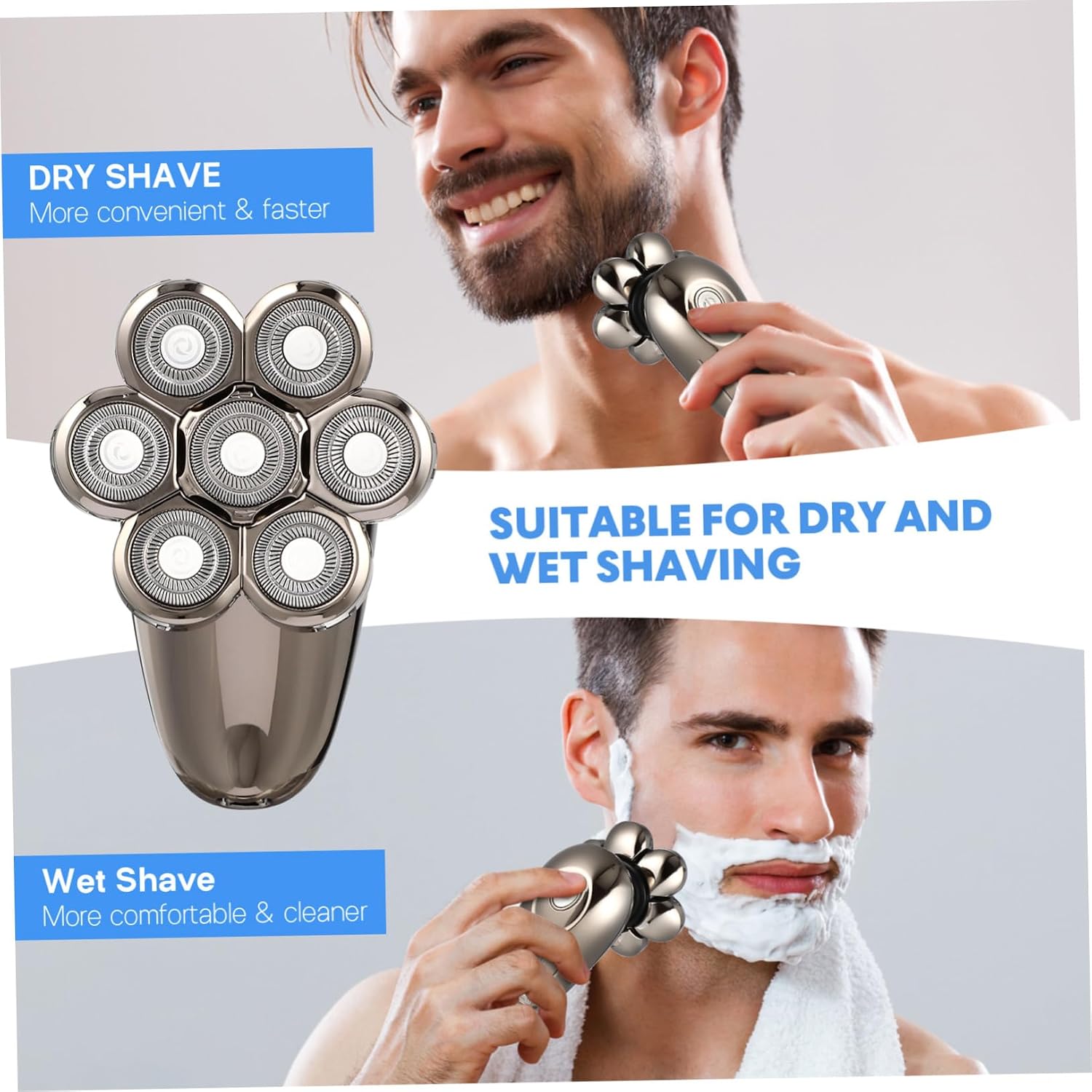 CALLARON Professional Electric Shaver for Men Hair Removal Machine Electric Trimmer Nose Hair Trimmer Beard Clippers Household Clippers for Birthday Holiday